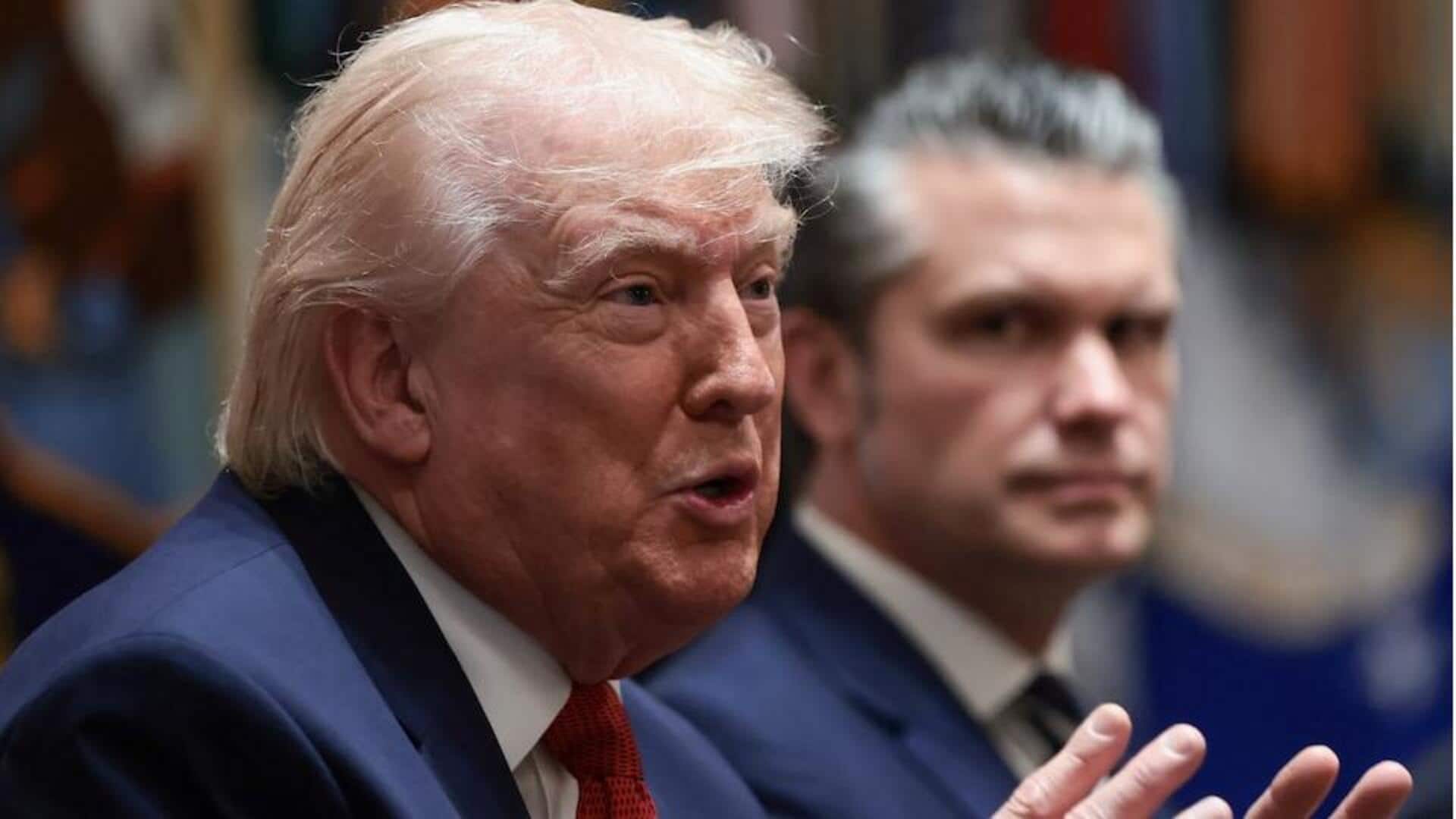 ஈரான் மீதான தாக்குதலை 10 நாட்களுக்கு நிறுத்திவைப்பதாக அதிபர் ட்ரம்ப் அறிவிப்பு