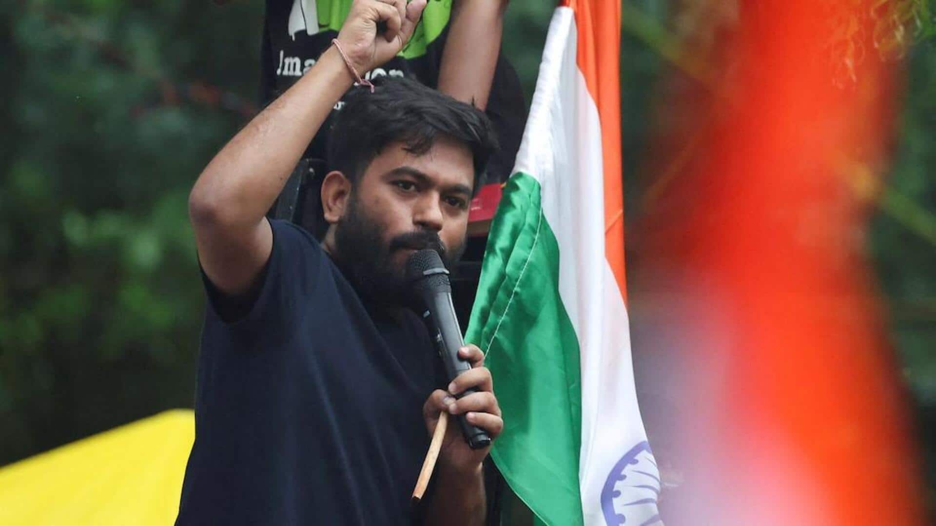 டெல்லியில் 'காக்ரோச் ஜனதா கட்சி' நிறுவனர் அபிஜீத் திப்கே கைது: தேசியக்கொடி ஏந்தும் போராட்டத்திற்கு முன் பரபரப்பு