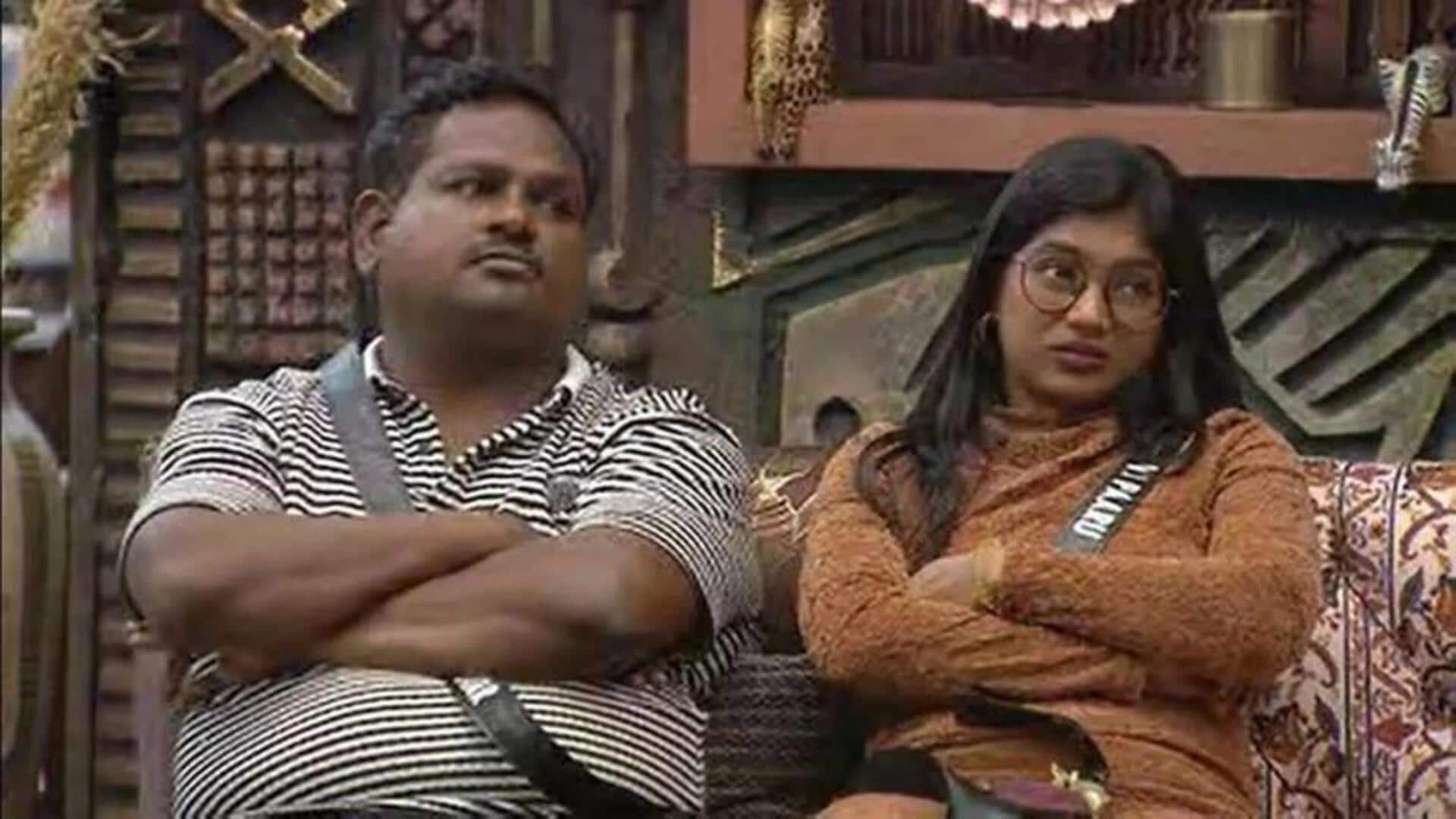 பிக் பாஸ் வீட்டில் VJ பார்வதிக்கும், திவகாருக்கும் வெடித்த மோதல்: அத்தனையும் நடிப்பா? பிக் பாஸ் வீட்டில் VJ பார்வதிக்கும், திவகாருக்கும் வெடித்த மோதல்: அத்தனையும் நடிப்பா?