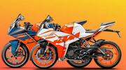 లాంచ్ కి ముందు స్పాట్ టెస్టింగ్ దశలో ఉన్న 2024 RC 125, 390 KTM బైక్స్