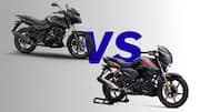 Bajaj Pulsar VsTVS Apache RTR: బజాజ్ పల్సర్180 vsటీవీఎస్ అపాచీ ఆర్టీఆర్ 180:డబ్బుకు సరైన విలువ ఏ బైక్ ఇస్తుంది?