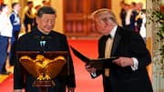 White House Dinner: జిన్‌పింగ్‌కు ట్రంప్‌ ప్రత్యేక విందు.. అరుదైన బాల్డ్‌ ఈగల్‌ కానుక