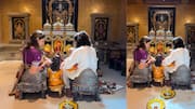 Ram Charan: ముగ్గురు పిల్లలతో రామ్ చరణ్-ఉపాసన.. మెగా ఫ్యామిలీ జన్మాష్టమి స్పెషల్ ఫోటో వైరల్!