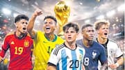FIFA: రేపటి నుంచి ఫుట్‌బాల్‌ ప్రపంచకప్‌.. మెరిపించేందుకు టీనేజ్‌ స్టార్స్‌ రెడీ
