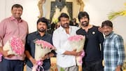 Mega Mass Moment: 'ఇరుముడి' సక్సెస్‌ సెలబ్రేషన్స్‌.. చిరు, చరణ్‌, రవితేజ పిక్స్‌ వైరల్‌!