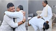 DK Shivakumar: సిద్దరామయ్య కాళ్లకు నమస్కరించి ఆశీస్సులు తీసుకున్న డీకే శివకుమార్