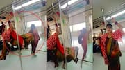 Delhi Metro: దిల్లీ మెట్రోలో హద్దులు దాటిన ప్రవర్తన.. వీడియో సోషల్ మీడియాలో వైరల్