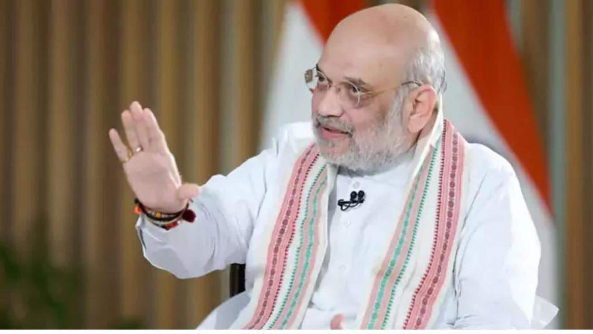 Amit shah: మావోయిస్టులు ఆయుధాలు వదలి లొంగిపోవాల్సిందే : అమిత్ షా