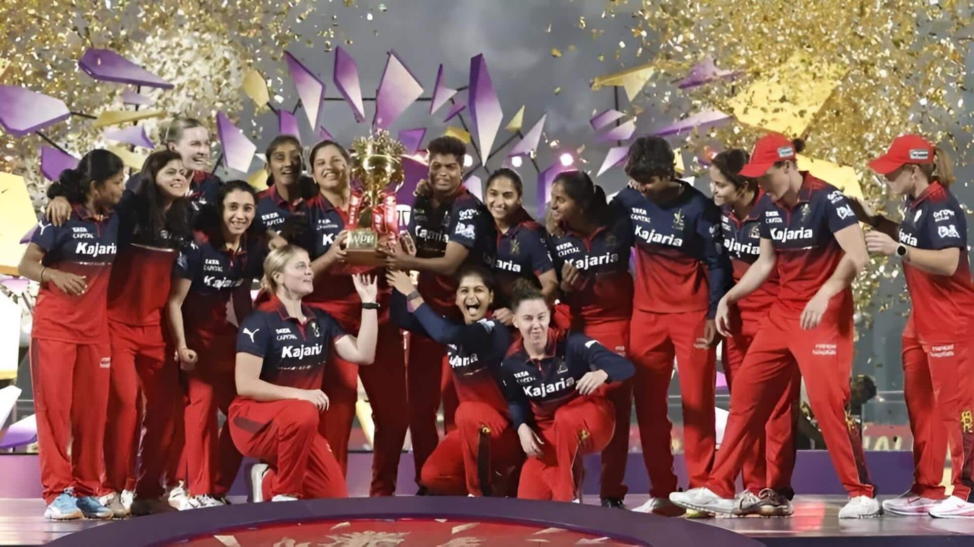 WPL 2026 Prize Money : ఆర్‌సీబీకి కోట్ల పంట.. డబ్ల్యూపీఎల్‌ 2026 విన్నింగ్ ప్రైజ్‌మనీ ఎంతంటే?