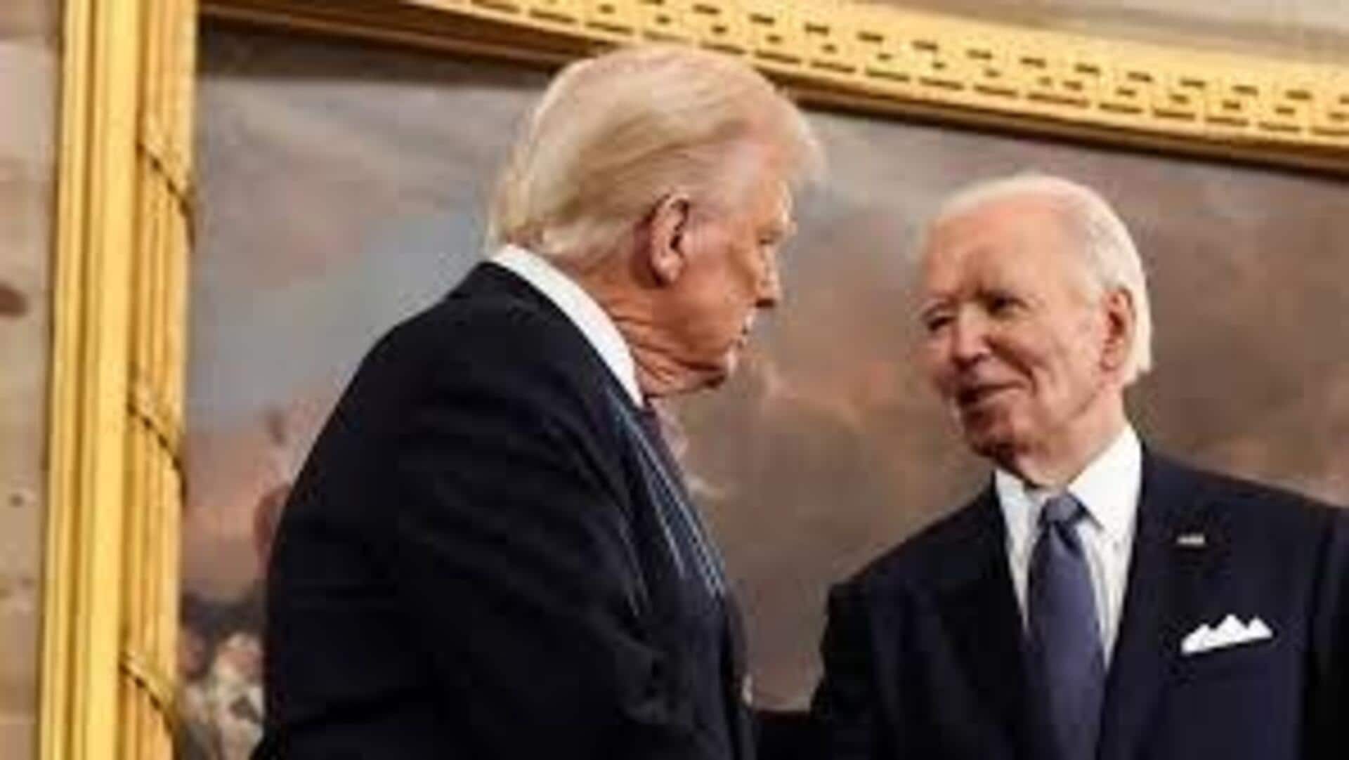 Trump-Biden: 'మార్గం సుగమం చేయడం సామాన్యమైన విషయం కాదు': ట్రంప్ను పొగిడిన బైడెన్ Trump-Biden: 'మార్గం సుగమం చేయడం సామాన్యమైన విషయం కాదు': ట్రంప్ను పొగిడిన బైడెన్