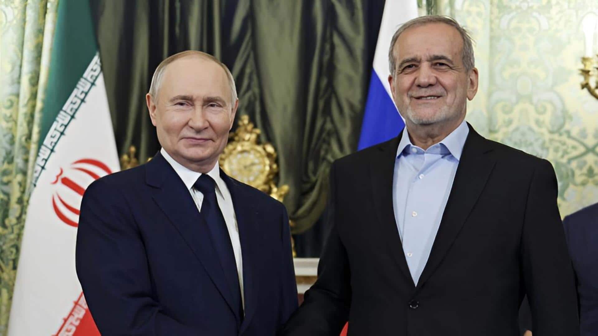 Iran-Russia: పశ్చిమాసియా ఉద్రిక్తతల మధ్య మాస్కోలో పుతిన్‌తో ఇరాన్ విదేశాంగ మంత్రి భేటీ?