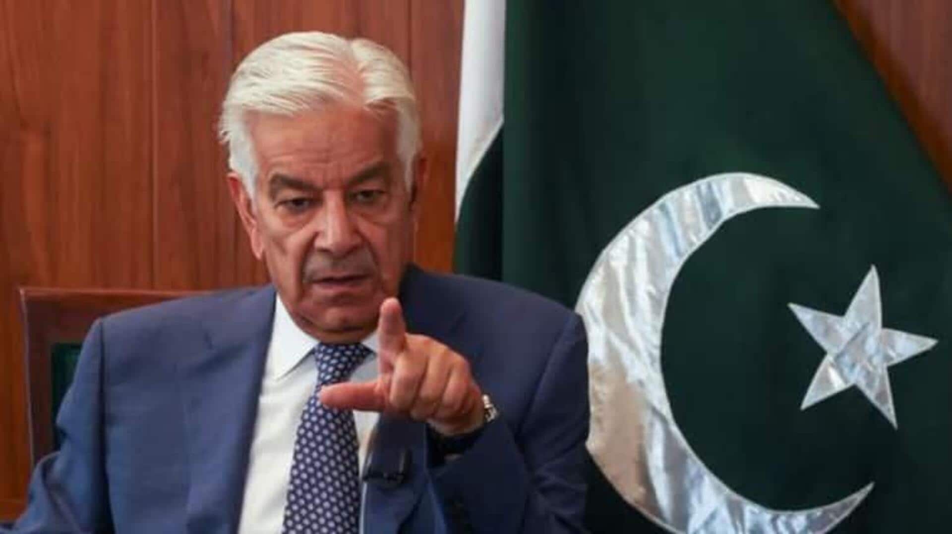 Khawaja Asif: భారత ఎయిర్ చీఫ్ మార్షల్ వ్యాఖ్యలకు స్పందించిన పాక్ రక్షణ మంత్రి అసిఫ్