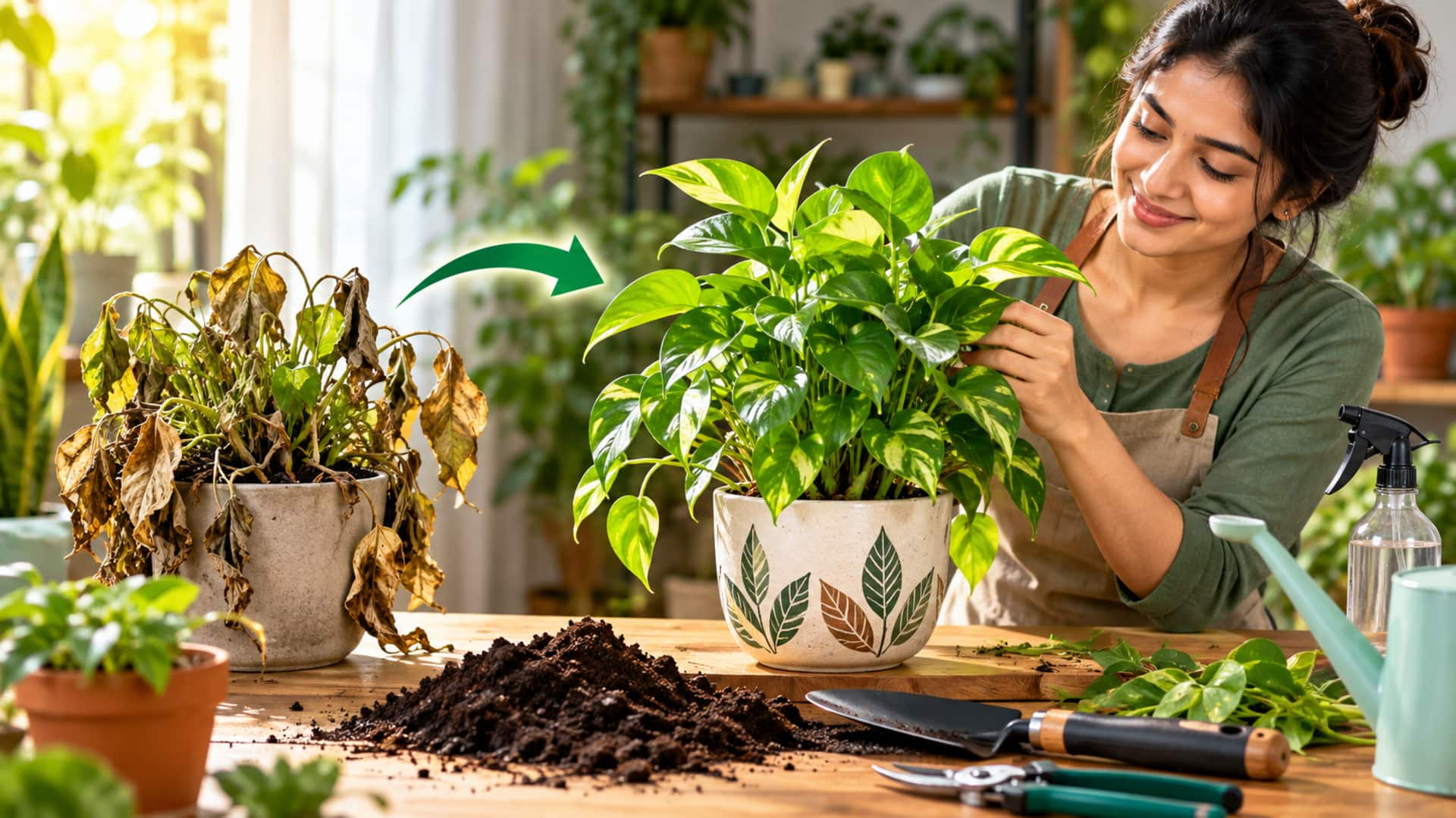 Houseplants: వాడిపోయిన ఇంటి మొక్కలకు మళ్లీ ప్రాణం పోయాలంటే ఇలా చేయండి!