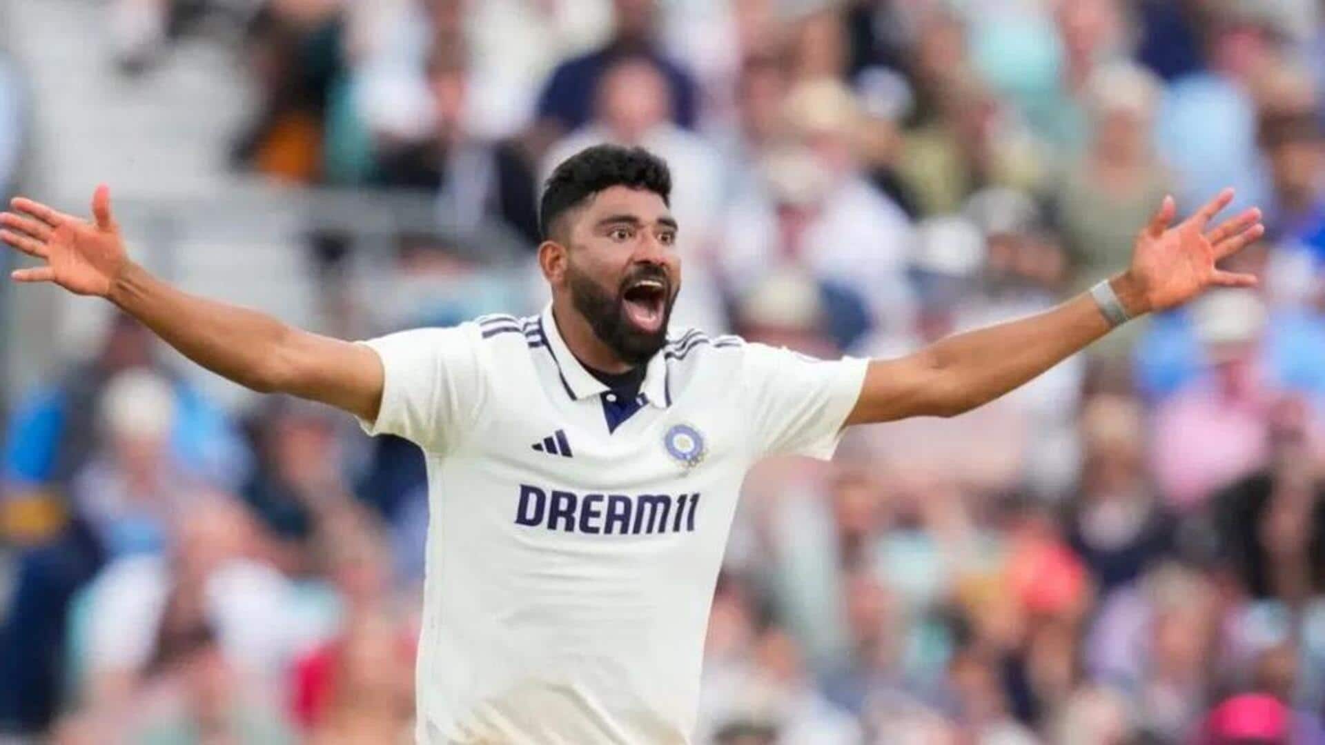 Mohammed Siraj: భారత్ పేసర్ మహ్మద్ సిరాజ్‌కు ప్లేయర్ ఆఫ్ ది మంత్ టైటిల్!