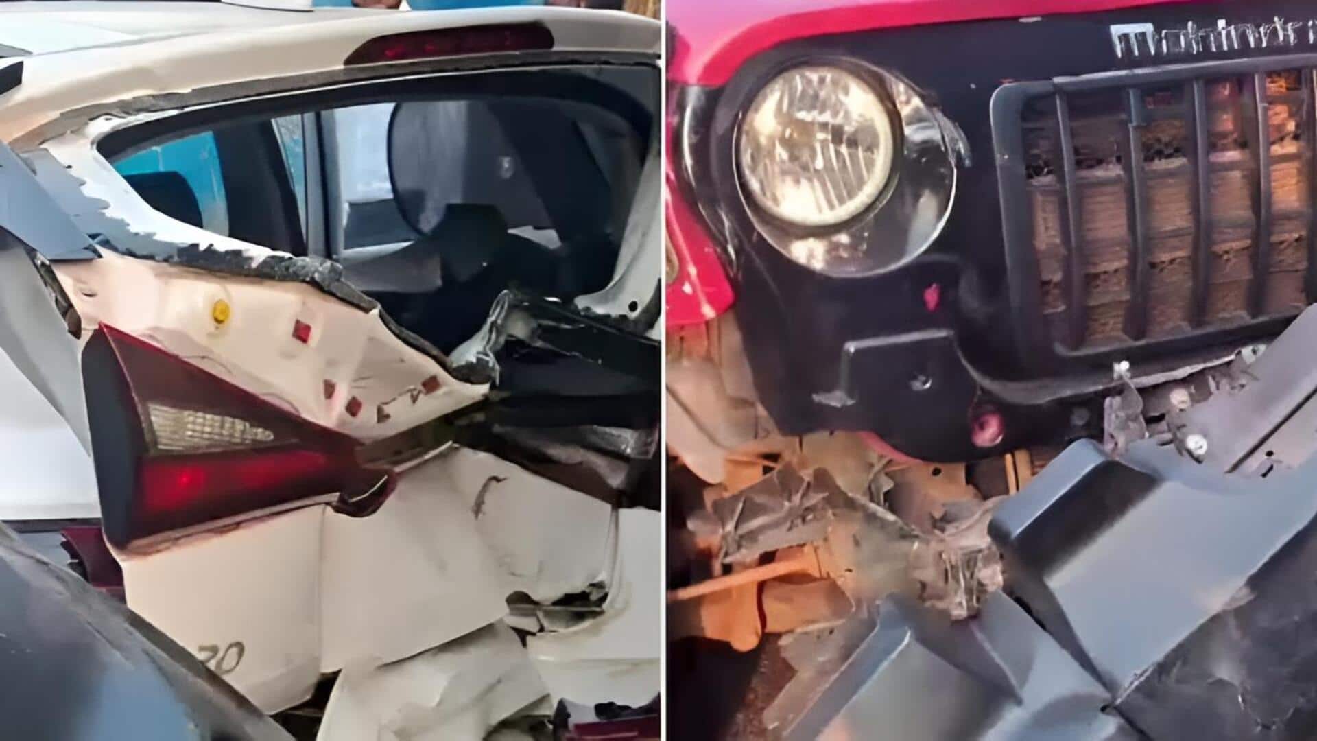 Goa: గోవా విహారయాత్రలో తీవ్ర విషాదం.. అద్దె థార్ ఢీకొని కారులోని 65 ఏళ్ల పర్యాటకుడి మృతి