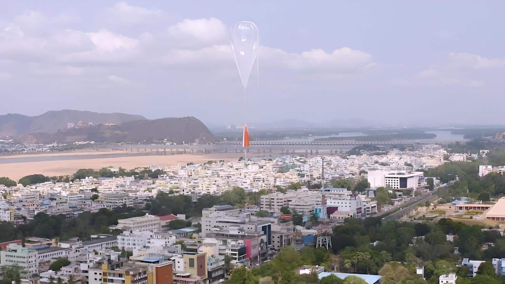 Stratospheric Balloon: భారత్‌లో తొలి స్ట్రాటోస్ఫియర్ బెలూన్‌ను ప్రయోగించిన హైదరాబాద్ స్టార్టప్