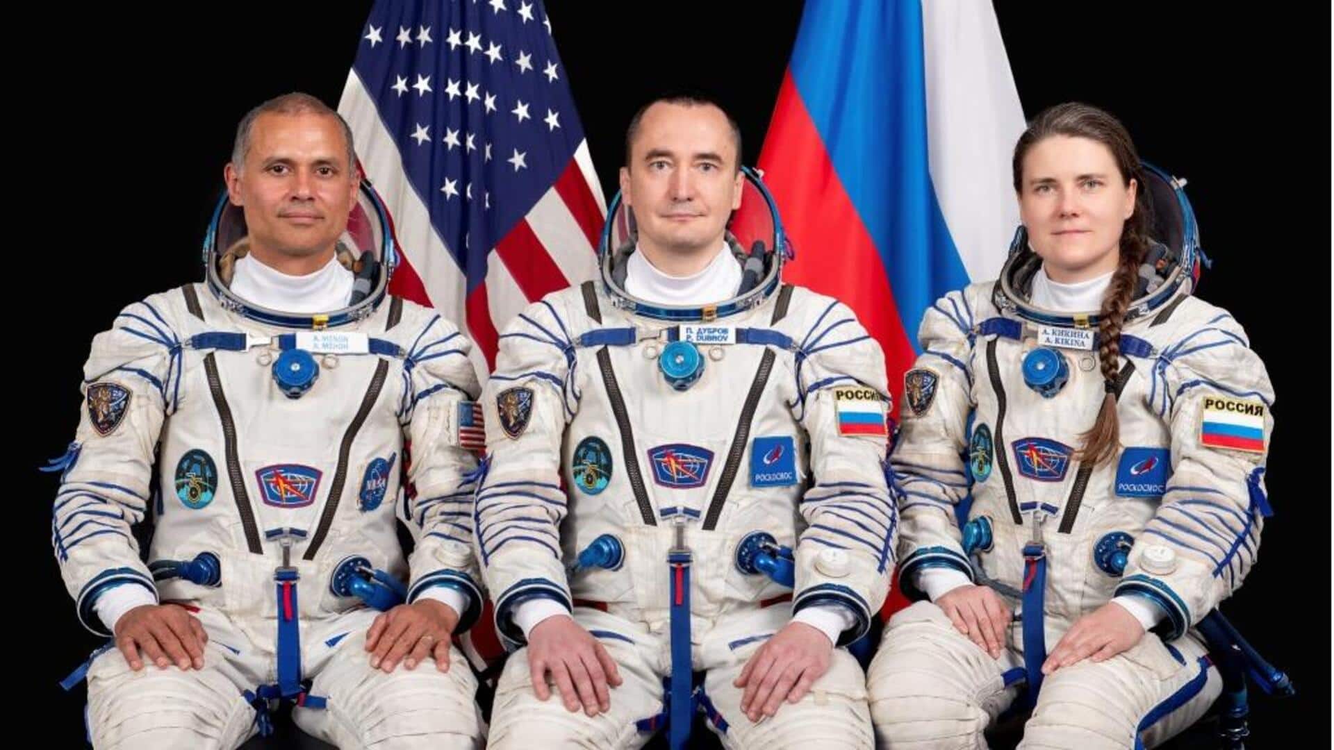 Astronaut Anil menon: ఐఎస్‌ఎస్‌కు చేరుకున్న వ్యోమగాములు