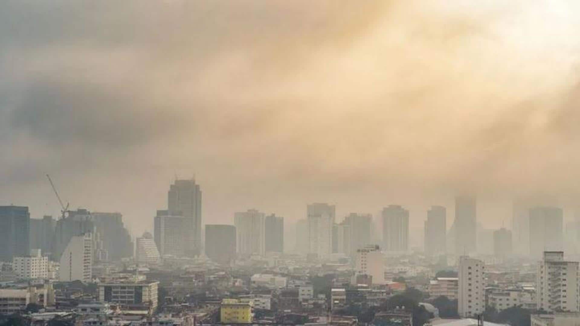 Hyderabad Air Pollution: హైదరాబాద్లో దిగజారిన గాలి నాణ్యత.. భారీగా పెరిగిన కాలుష్య తీవ్రత Hyderabad Air Pollution: హైదరాబాద్లో దిగజారిన గాలి నాణ్యత.. భారీగా పెరిగిన కాలుష్య తీవ్రత