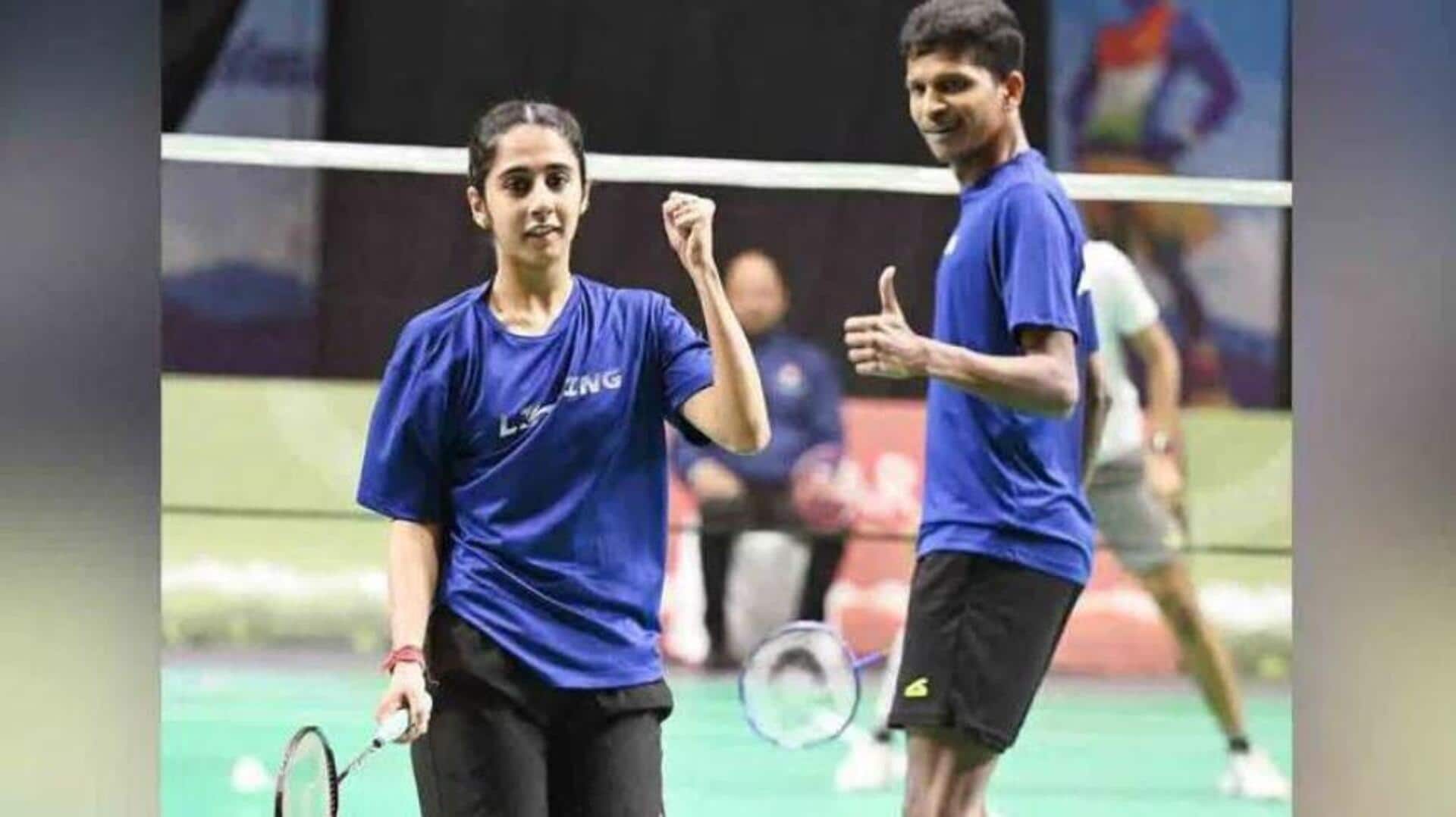 Indonasia Open: అదరగొట్టిన కరుణాకరణ్-ఆద్య జోడీ.. స్టార్ జంటలు తొలి రౌండ్లోనే ఔట్! Indonasia Open: అదరగొట్టిన కరుణాకరణ్-ఆద్య జోడీ.. స్టార్ జంటలు తొలి రౌండ్లోనే ఔట్!