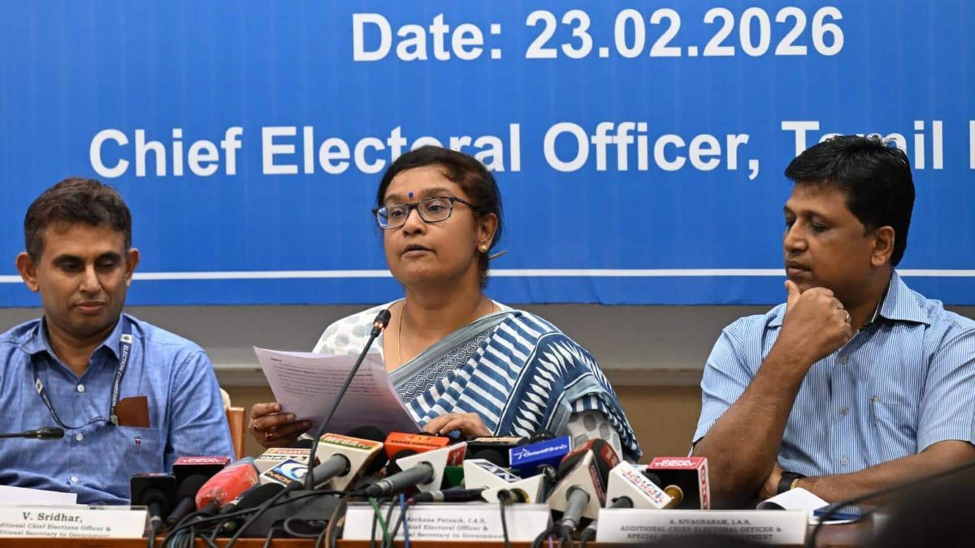 Tamilnadu: తమిళనాడులో తుది ఓటర్ల జాబితా ప్రకటించిన ఈసీ.. మొత్తం 5.57 కోట్ల మంది ఓటర్లు..