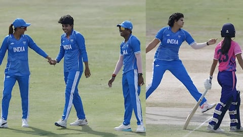 India vs Japan: చరణి స్పిన్‌ ధాటికి జపాన్‌ విలవిల.. 57 పరుగులకే కుప్పకూలిన ఆతిథ్య జట్టు!