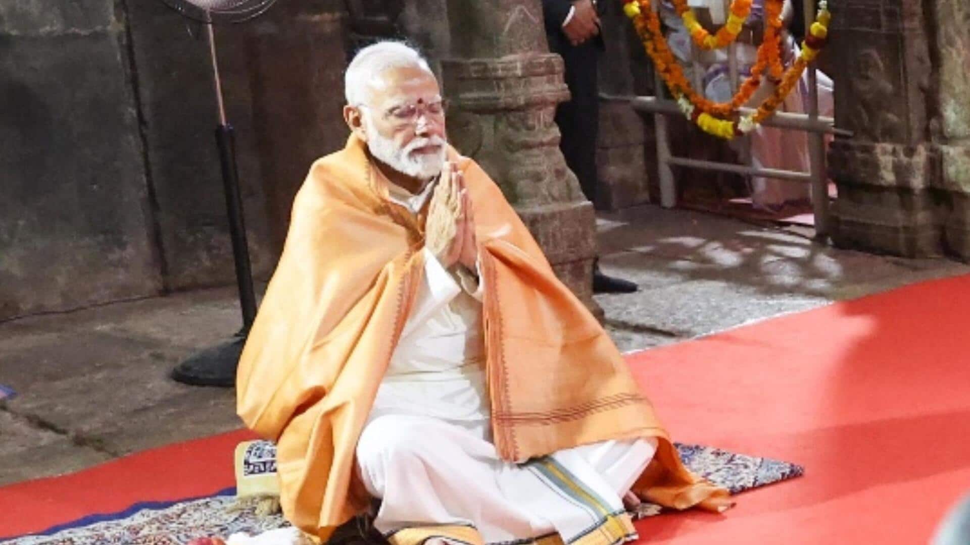 PM Modi: 'అనుష్ఠానం'లో భాగంగా.. రోజూ గంటకుగా ప్రత్యేక మంత్రాన్ని జపిస్తున్న మోదీ