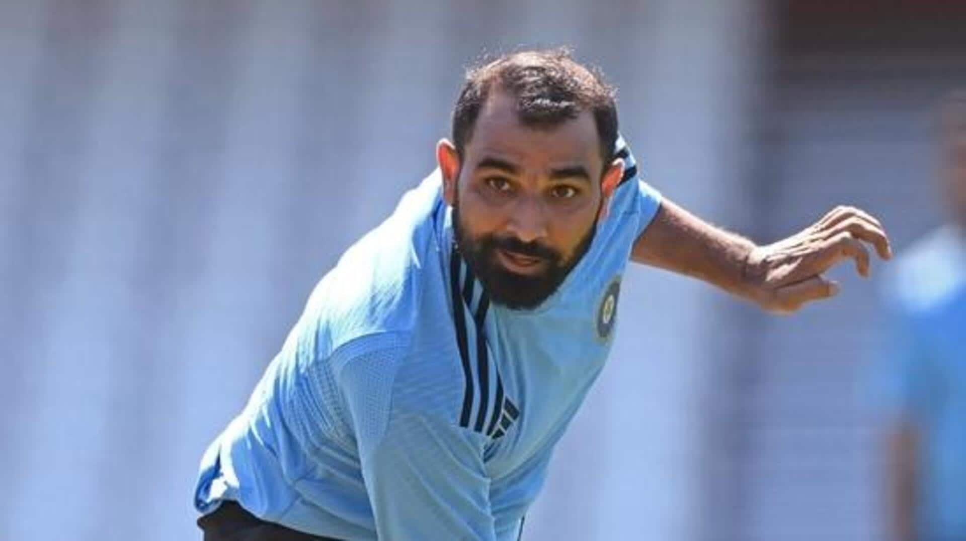 Mohammed Shami: బెంగళూరు స్టేడియంలో బ్యాండేజీతోనే బౌలింగ్ ప్రాక్టీస్‌ చేస్తున్నమహ్మద్ షమీ! 