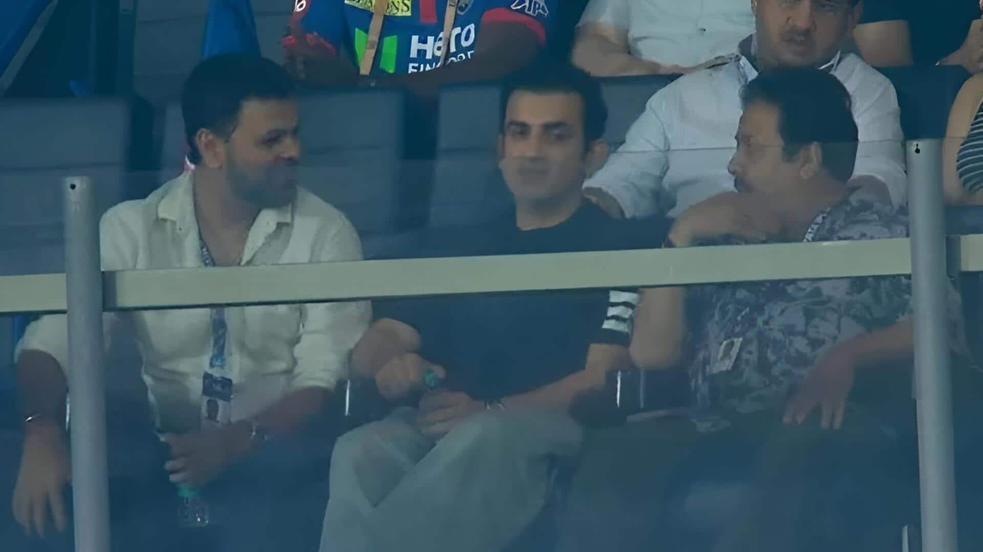 DC vs KKR: ఢిల్లీ మ్యాచ్‌లో స్పెషల్ అట్రాక్షన్‌గా గౌతమ్ గంభీర్.. సెలెక్టర్‌తో కలిసి!