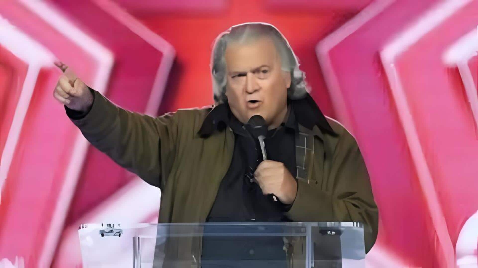 Immigration: అమెరికాలో వలసలకు  పదేళ్లపాటు  బ్రేక్‌ ఇవ్వాలి: ట్రంప్‌ మాజీ సలహాదారు స్టీవ్ బానన్