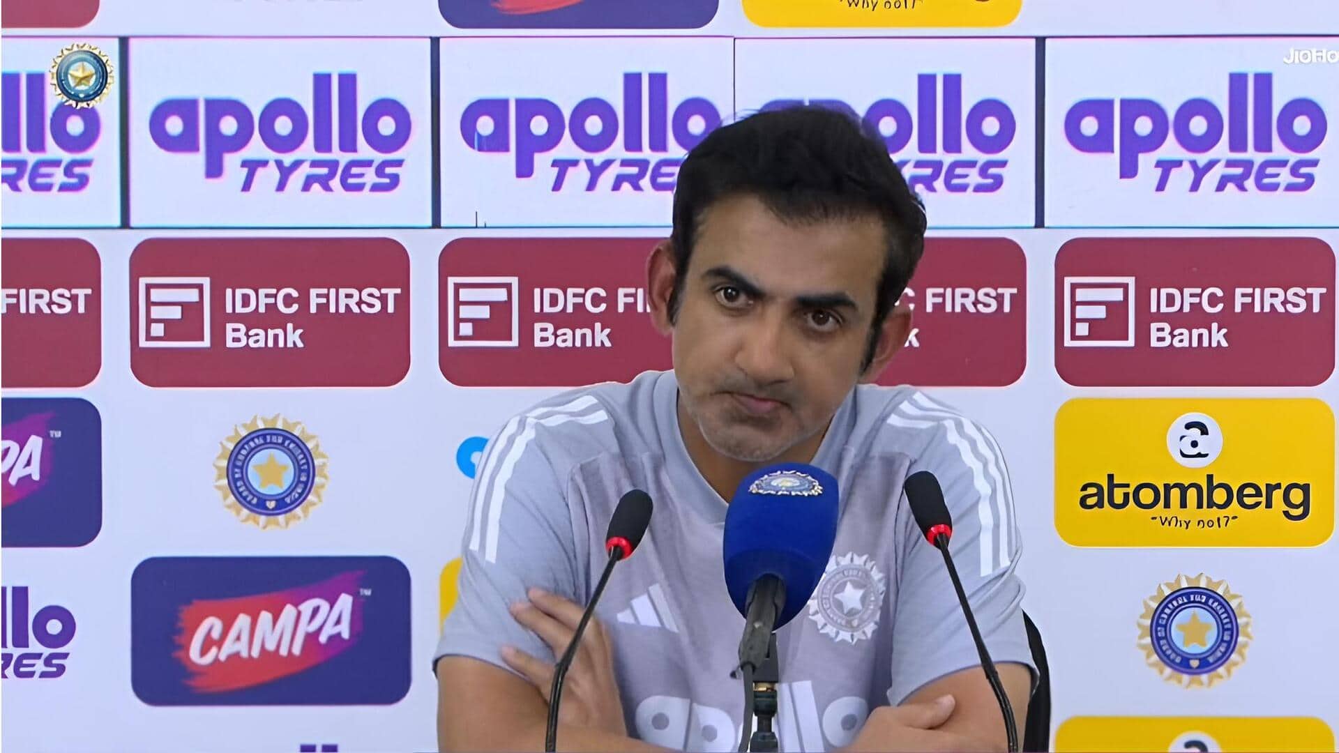 Gautam Gambhir: కోచ్‌గా నా భవిష్యత్తుపై బీసీసీఐనే నిర్ణయం తీసుకుంటుంది: గౌతమ్‌ గంభీర్