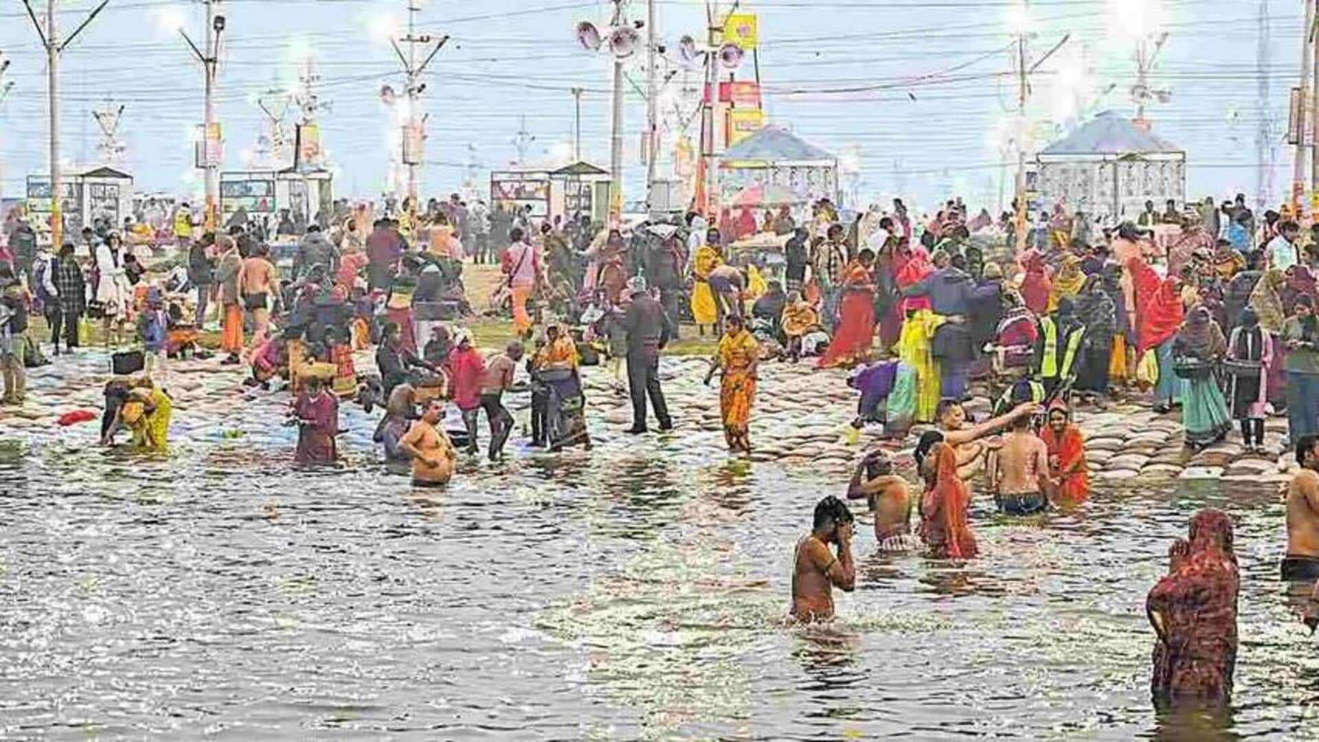 Maha Kumbh mela: ప్రారంభమైన మహా కుంభమేళా.. భక్తుల తాకిడితో కిటకిటలాడిన త్రివేణి సంగమం