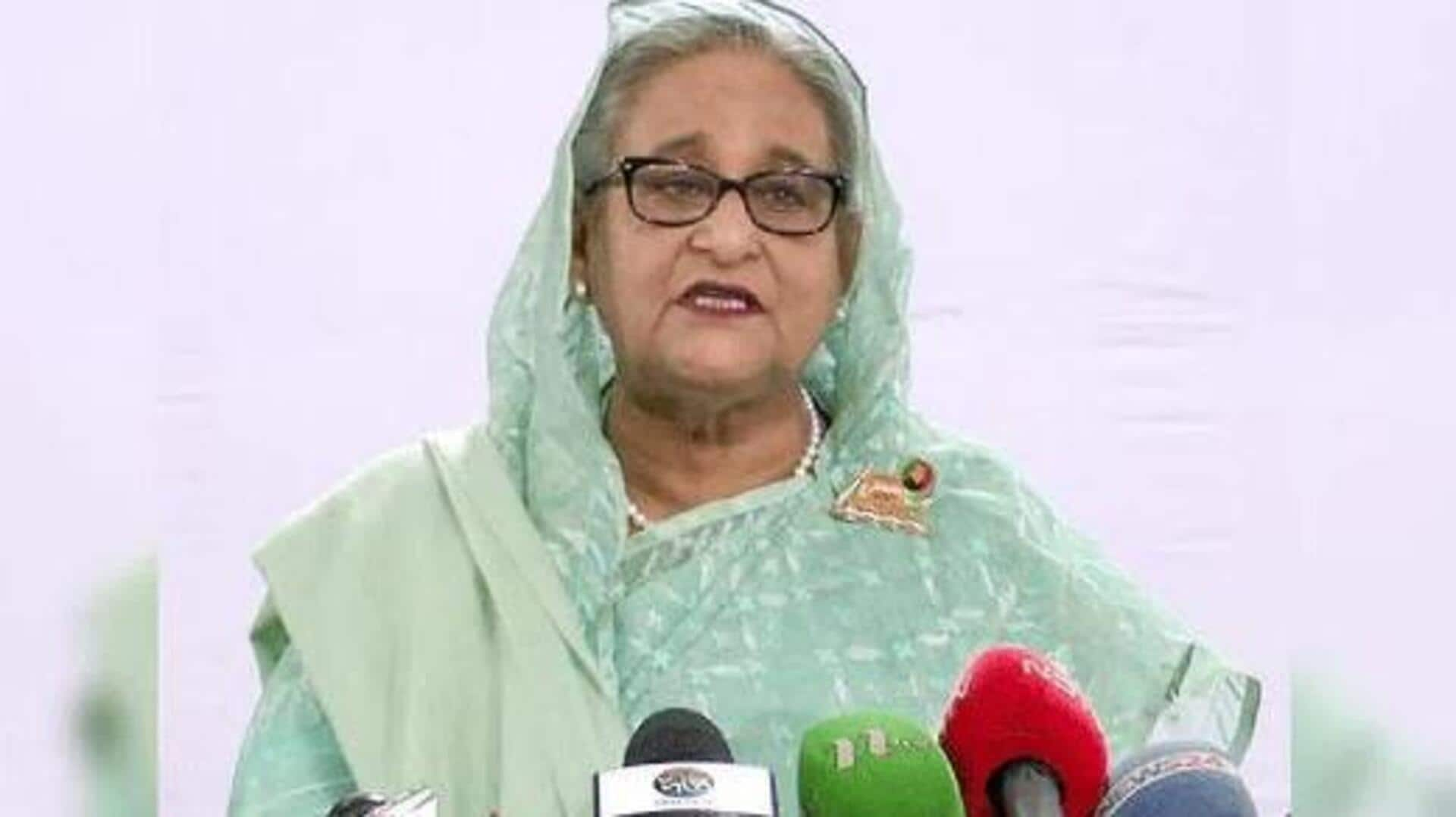 Sheikh Hasina: 20 నిమిషాల్లో ప్రాణాలు కాపాడుకున్నా : షేక్ హసీనా