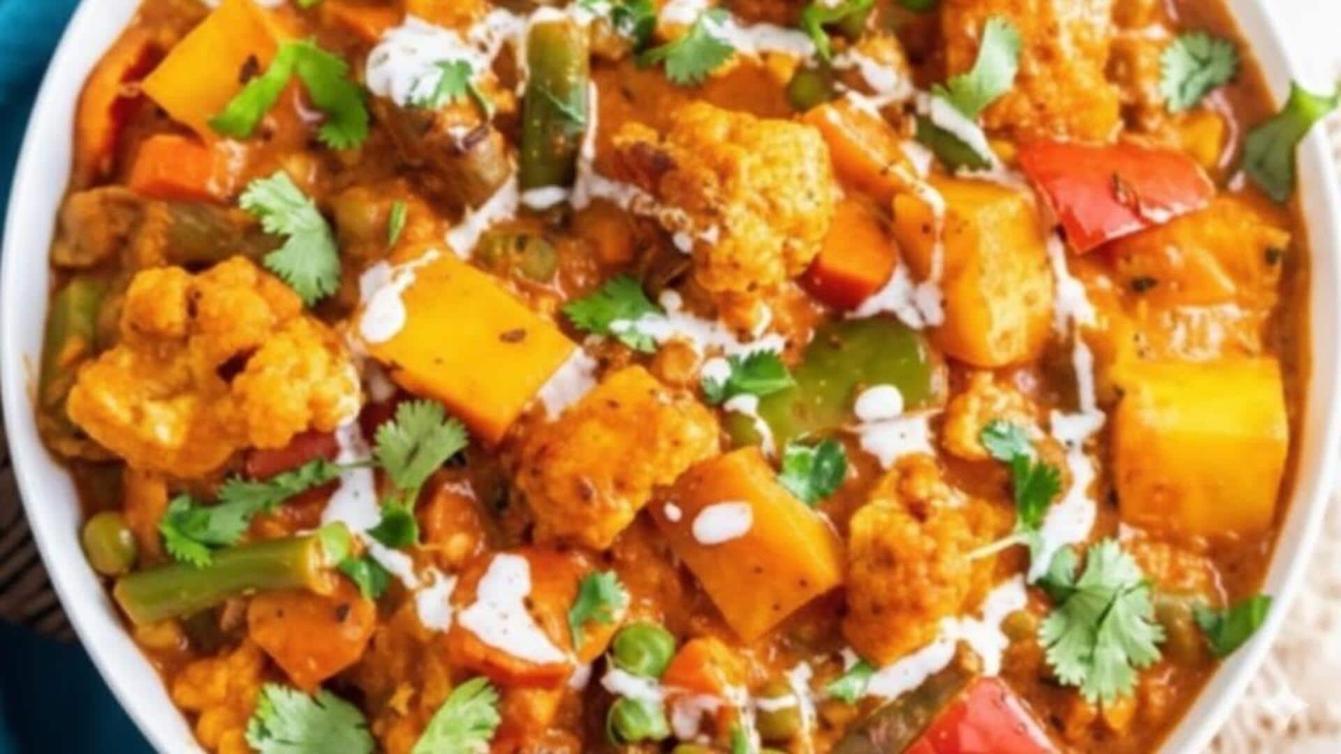 Veg Malabar Curry : కేరళ స్పెషల్ వెజ్ మలబార్ కర్రీ.. ఇంట్లోనే సులభంగా తయారు చేసుకోండి!