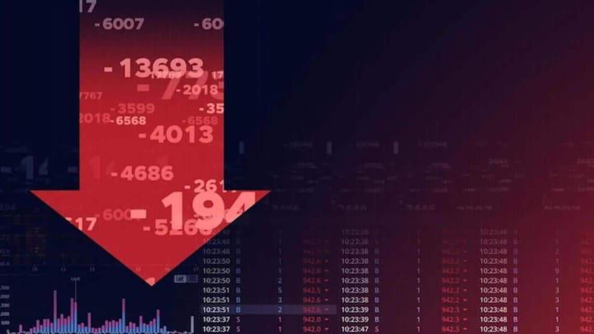 Stock market: భారీ నష్టాల్లో దేశీయ స్టాక్‌ మార్కెట్‌ సూచీలు.. ₹12 లక్షల కోట్లు ఆవిరి! 