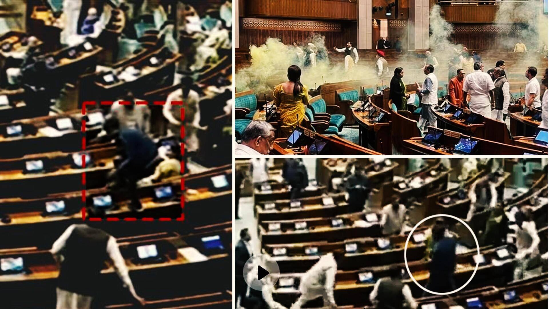 Parliment Attack: పార్లమెంట్‌లో భద్రతా వైఫల్యం..లోక్ సభలో కి దూకిన ఇద్దరు