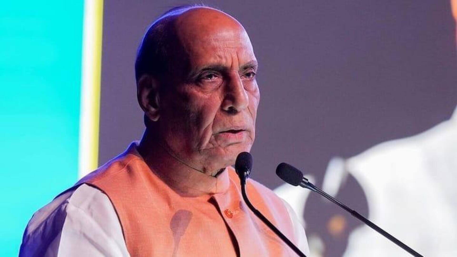 Rajnath Singh:'మీ కోరిక.. నెరవేరుతుంది': భారత్-పాకిస్తాన్ యుద్ధంపై క్లారిటీ ఇచ్చిన రక్షణ మంత్రి Rajnath Singh:'మీ కోరిక.. నెరవేరుతుంది': భారత్-పాకిస్తాన్ యుద్ధంపై క్లారిటీ ఇచ్చిన రక్షణ మంత్రి