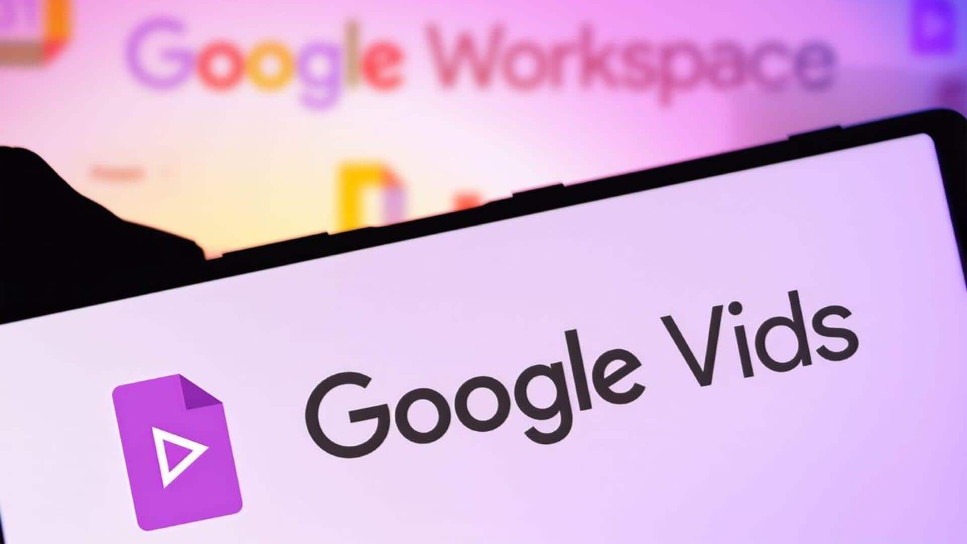Google Vids: మరో కొత్త ఫీచర్.. ఇప్పుడు మీరే మీ AI వీడియోల్లో కనిపించొచ్చు