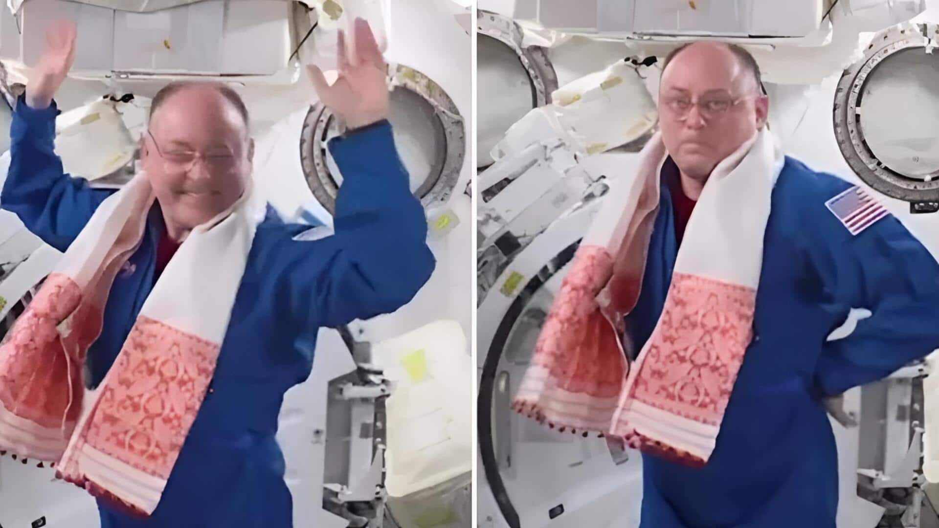 Bihu In ISS: అంతరిక్షంలో బిహు నృత్యం.. వైరల్ అవుతున్న వీడియో