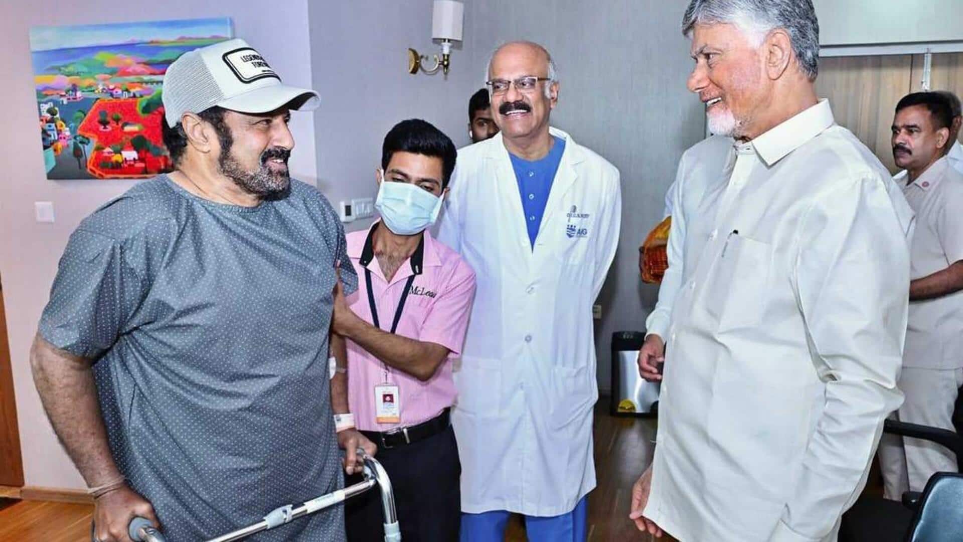Balakrishna: బాలకృష్ణను ఆస్పత్రిలో పరామర్శించిన సీఎం చంద్రబాబు.. ఆరోగ్యంపై వైద్యుల కీలక సూచనలు