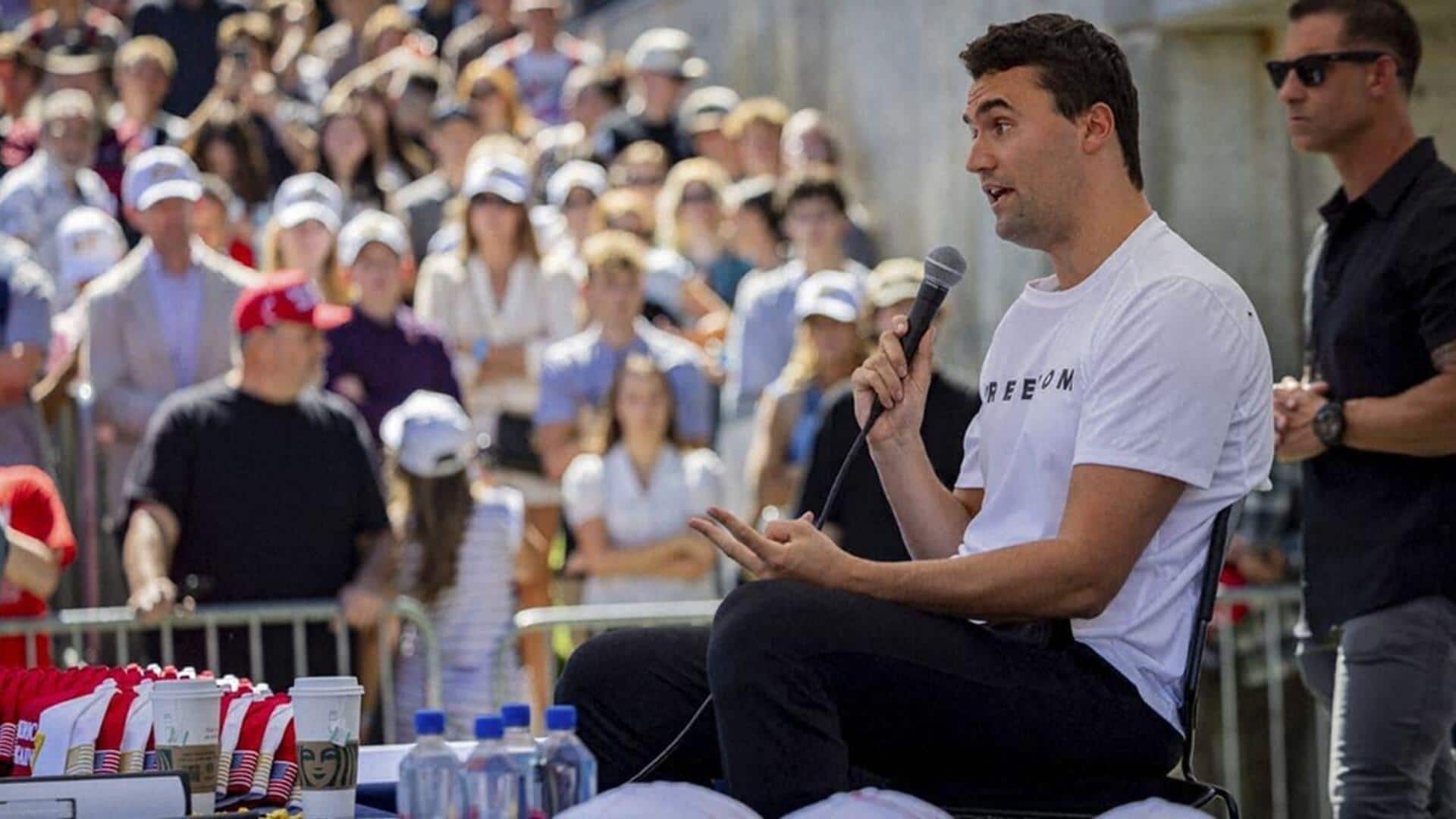 Charlie Kirk: డొనాల్డ్ ట్రంప్ సన్నిహితుడు కన్జర్వేటివ్ యాక్టివిస్ట్పై హత్య Charlie Kirk: డొనాల్డ్ ట్రంప్ సన్నిహితుడు కన్జర్వేటివ్ యాక్టివిస్ట్పై హత్య