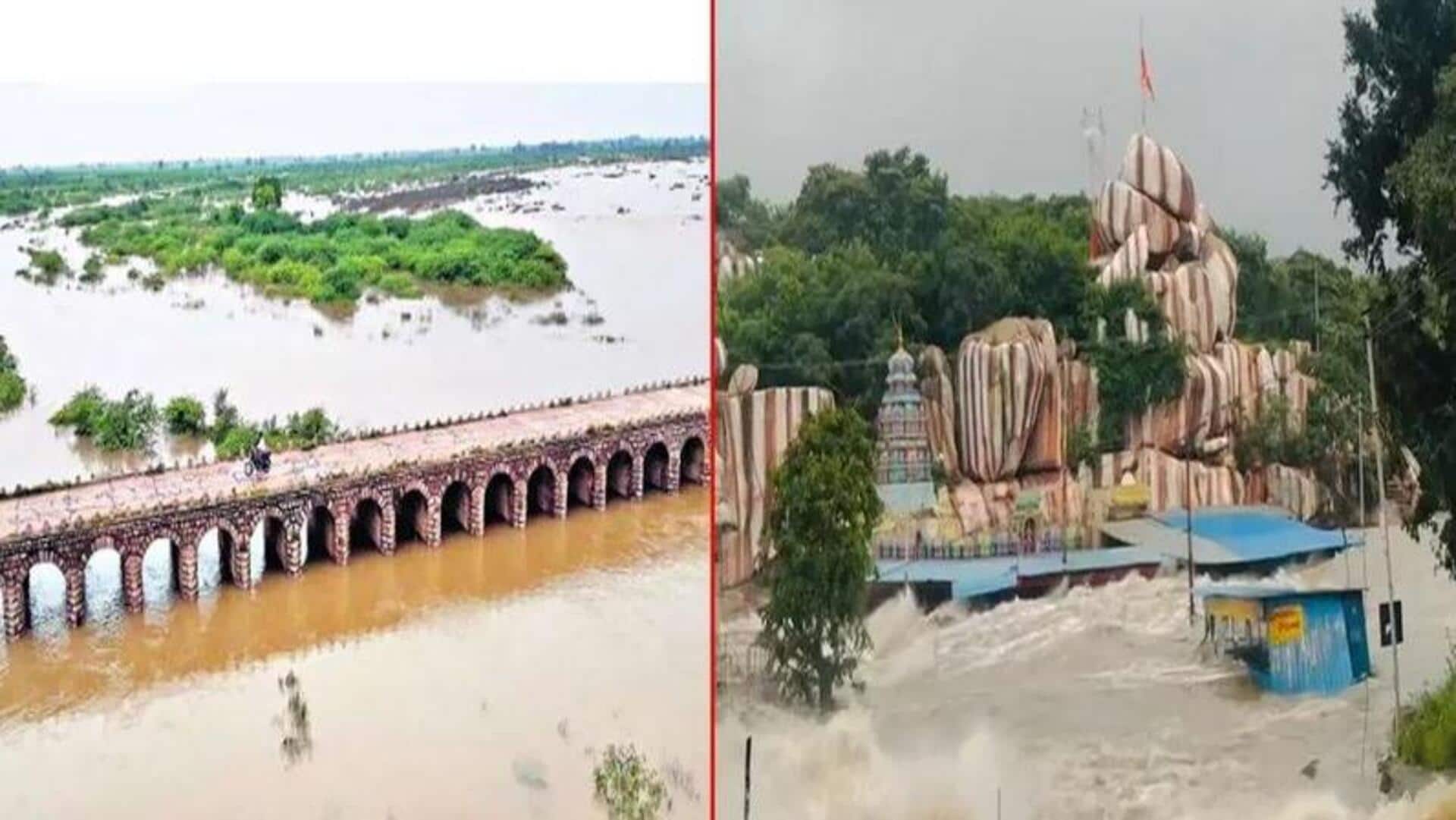 Manjeera Barrage: 25 ఏళ్ల తర్వాత మంజీర బ్యారేజీకి భారీగా వరద నీరు