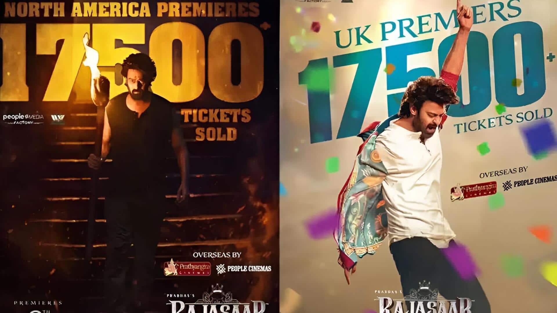 Raja Saab: ఓవర్సీస్‌లో ప్రభాస్ 'ది రాజాసాబ్' హవా.. అడ్వాన్స్ బుకింగ్‌లతో అదిరిపోయే స్టార్ట్! 