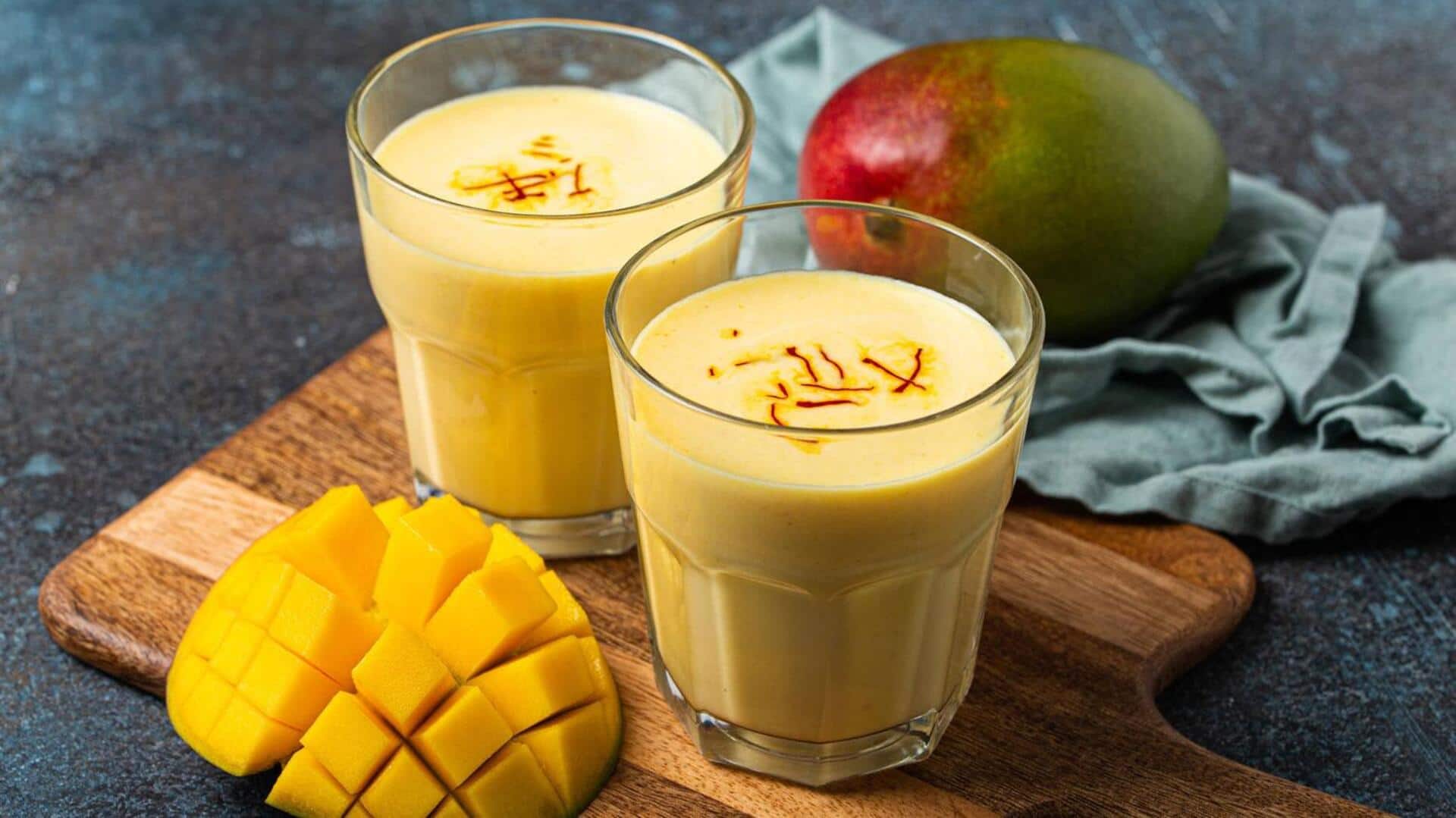 Summer Drinks: వేసవి తాపాన్ని తీర్చే 'మ్యాంగో లస్సీ'.. చల్ల చల్లని కూల్ కూల్