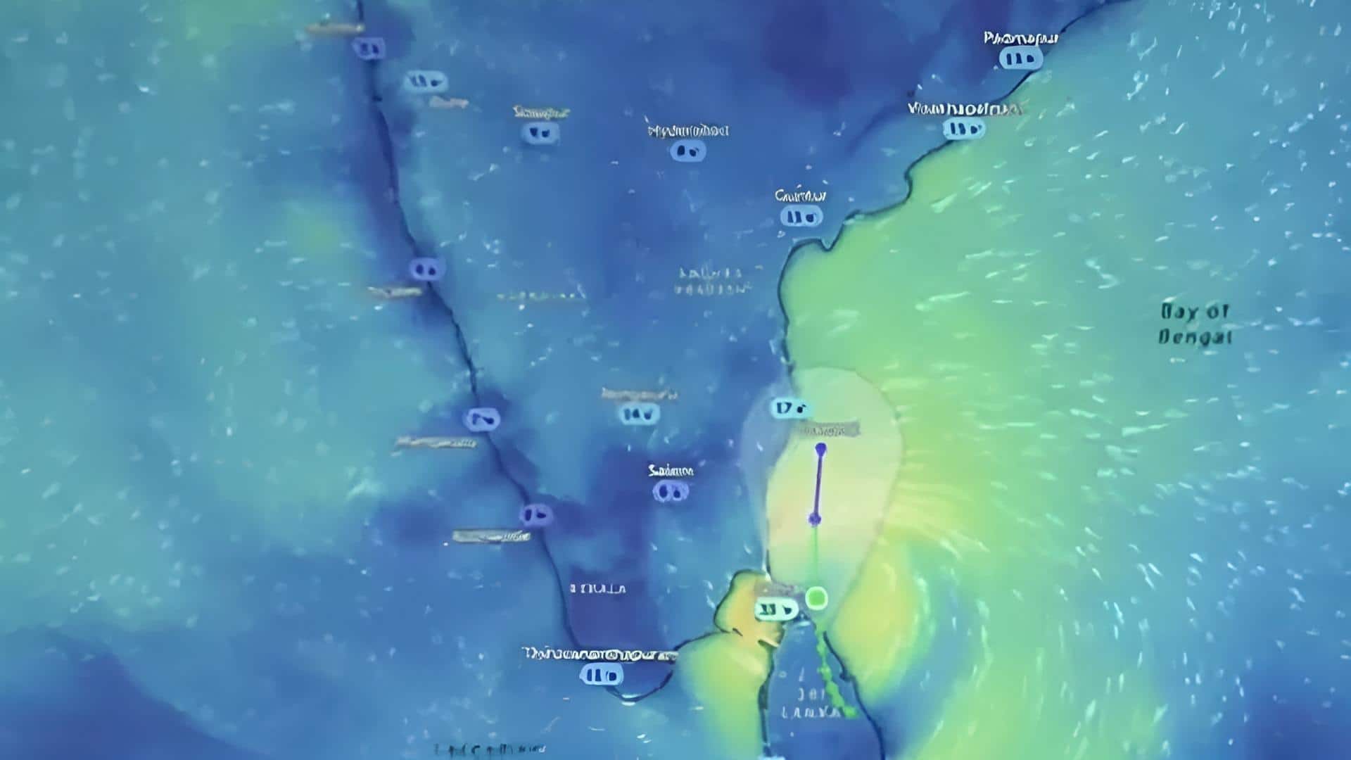Cyclone Ditwah: తీవ్రవాయుగుండగా దిత్వా తుపాను.. గంటకు 7కి.మీ వేగం
