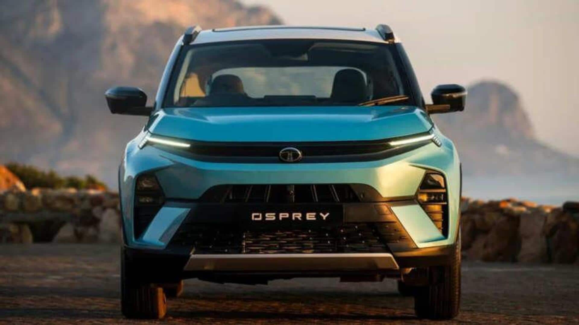 Tata Osprey SUV: టాటా Osprey SUV లాంచ్.. 120 PS పవర్, DCT గేర్‌బాక్స్, 6 ఎయిర్‌బ్యాగ్స్