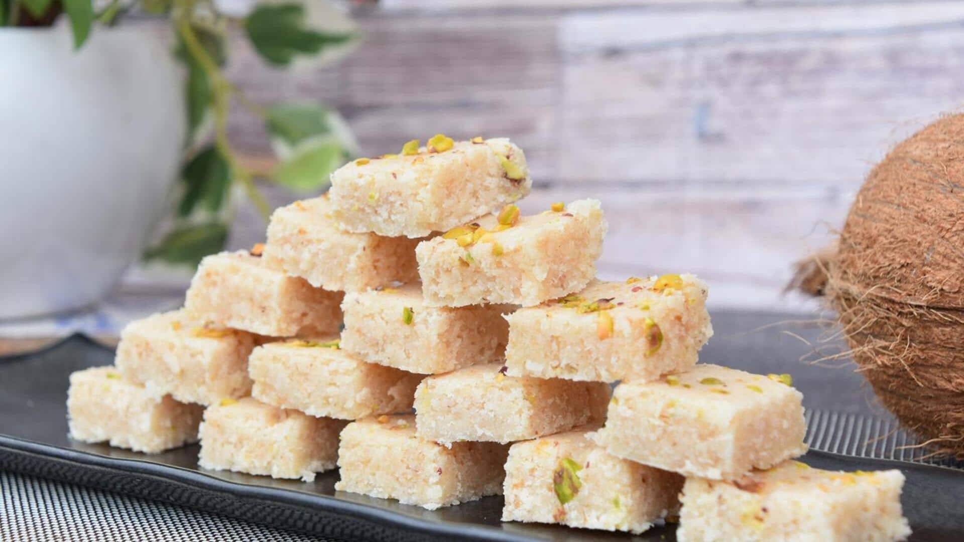 Coconut Barfi: ఇంట్లో కొబ్బరి బర్ఫీ పర్ఫెక్ట్‌గా రావాలంటే ఈ తప్పులు చేయకండి