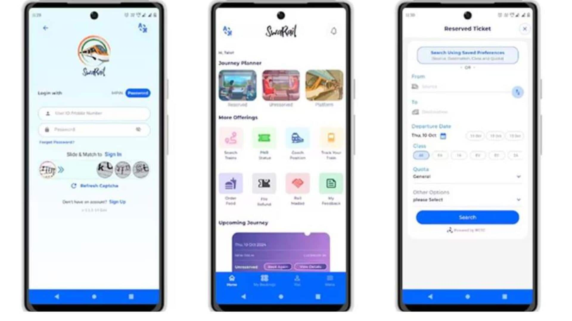 SwaRail Superapp: రైల్వే సూపర్‌ యాప్‌.. అద్భుత ఫీచర్లు, పరిమిత యూజర్లకు మాత్రమే!