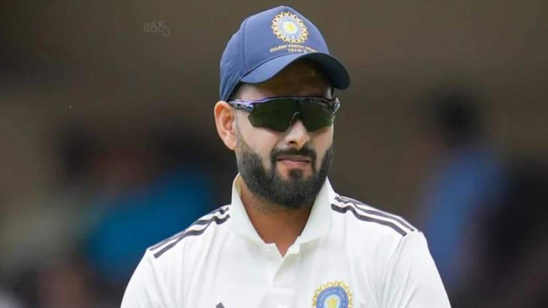 Rishabh Pant : రీఎంట్రీ ఇవ్వనున్న రిషబ్ పంత్.. సౌతాఫ్రికా టెస్టు సెలెక్ట్ కావాలంటే ఇది తప్పనిసరి! Rishabh Pant : రీఎంట్రీ ఇవ్వనున్న రిషబ్ పంత్.. సౌతాఫ్రికా టెస్టు సెలెక్ట్ కావాలంటే ఇది తప్పనిసరి!