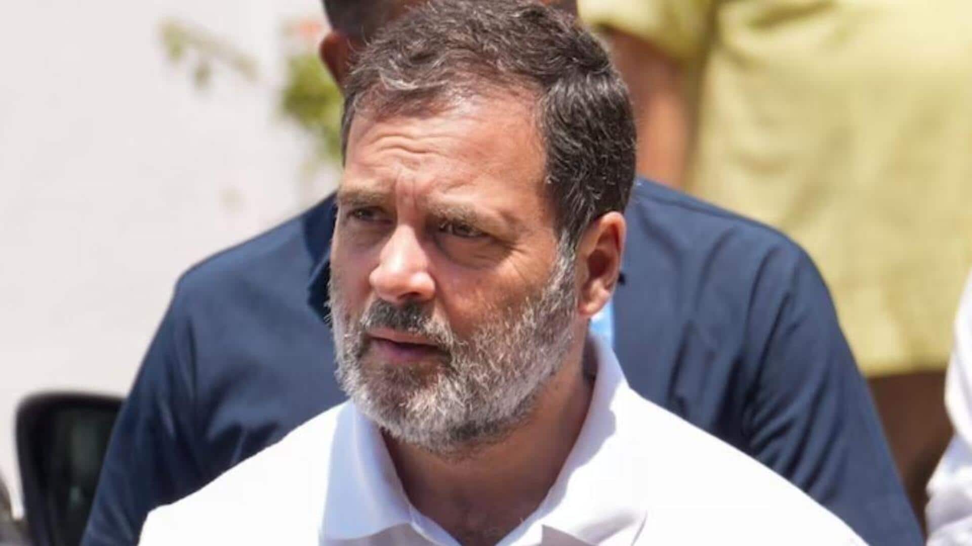 Rahul Gandi: రాహుల్ గాంధీకి గట్టి ఎదురుదెబ్బ.. నాన్ బెయిల్బుల్ వారెంట్ జారీ Rahul Gandi: రాహుల్ గాంధీకి గట్టి ఎదురుదెబ్బ.. నాన్ బెయిల్బుల్ వారెంట్ జారీ