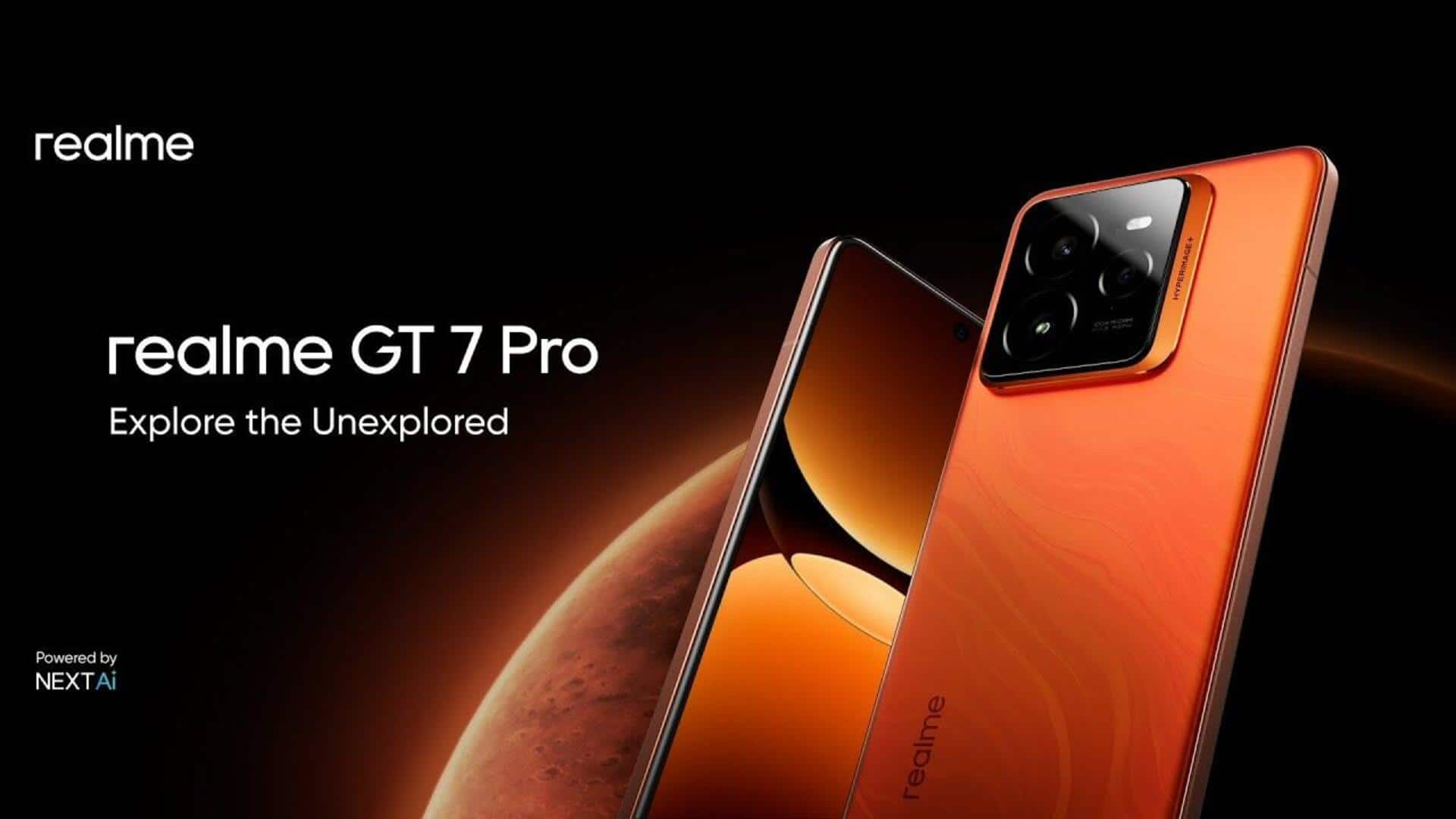 Realme GT 7 Pro: భారతదేశంలో లాంచ్‌ అయ్యిన జీటీ7 ప్రో